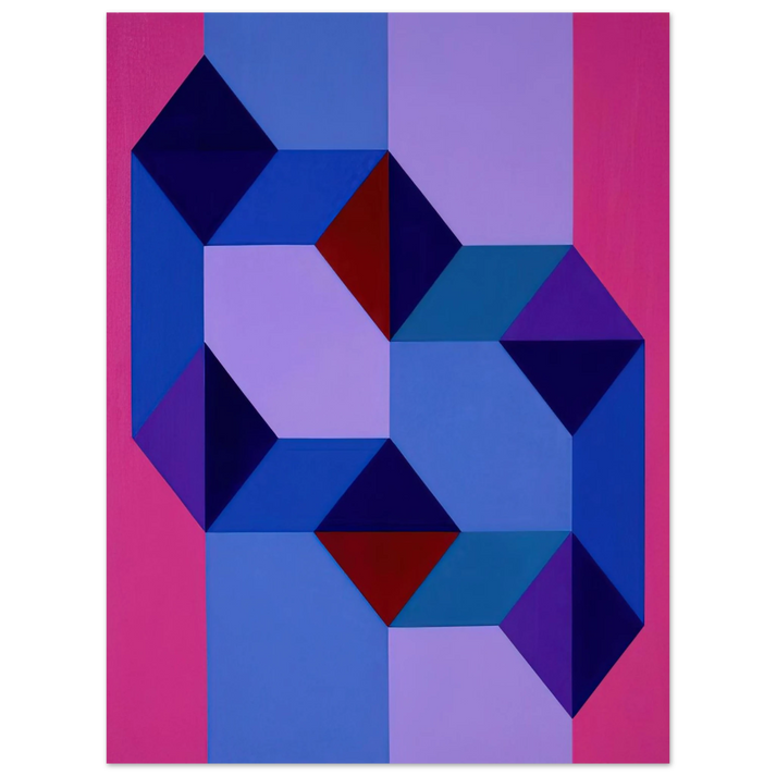 Tomas Maldonado - Untitled - Concretism 75x100 cm / 30x40inches Fine Art Poster