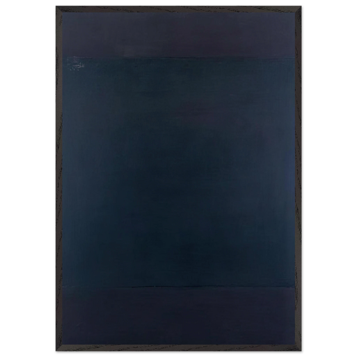 No 5 - 1964 - Mark Rothko 70x100 cm / 28x40 inches Framed Art Print – Black Wooden Frame