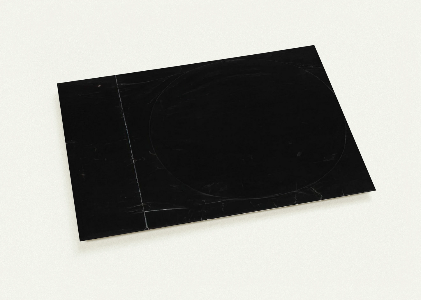 Black on Black By Ellsworth Kelly Pack of 10 Post Cards | Ellsworth Kelly Post Cards | A6 (10.5 x 14.8 cm) - 4.1 x 5.8 inches