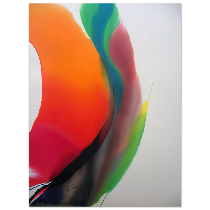 Paul Jenkins - Phenomena Montezuma's Band - 1972 75x100 cm / 30x40inches Fine Art Poster