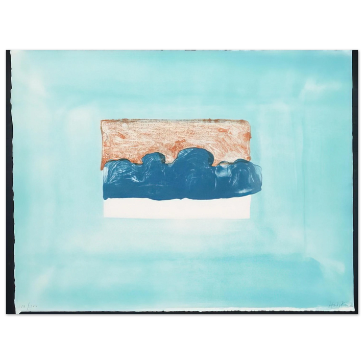 Howard Hodgkin - Untitled - 1976 75x100 cm / 30x40inches Fine Art Poster