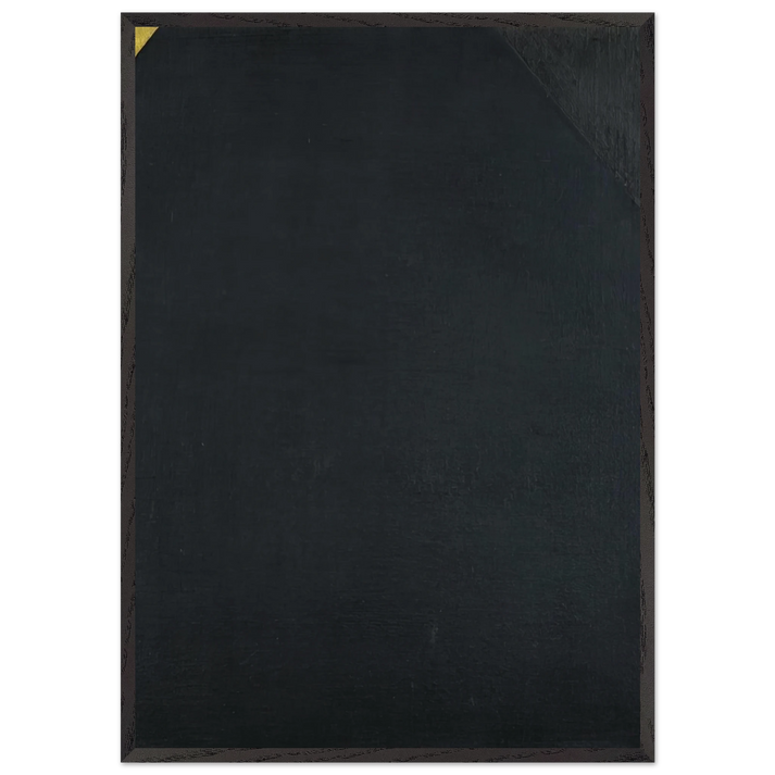 Untitled - 1981 N3 - Mira Schendel 70x100 cm / 28x40 inches Framed Art Print – Black Wooden Frame