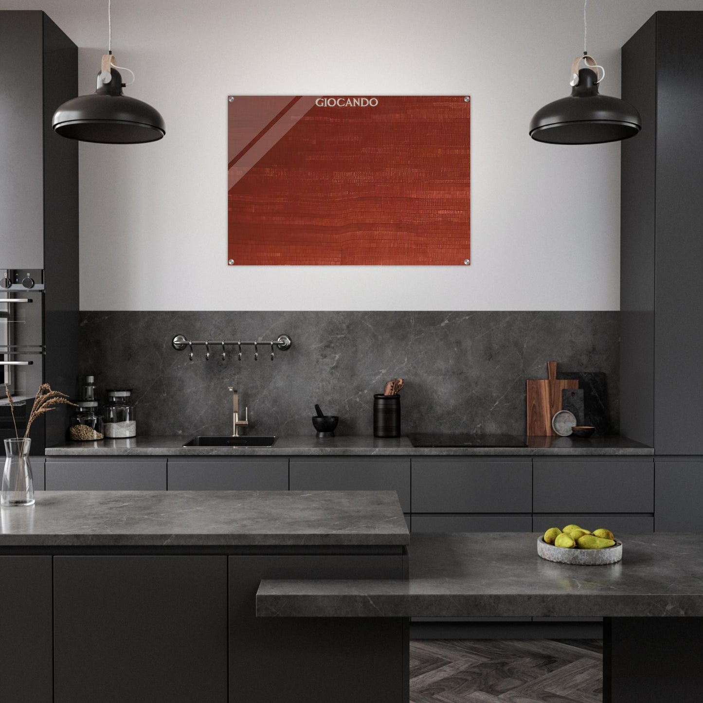 GIOCANDO - Alighiero Boetti Acrylic Print - 70x100 cm / 28x40″ inches | Alighiero Boetti Wall Art | Alighiero Boetti Prints
