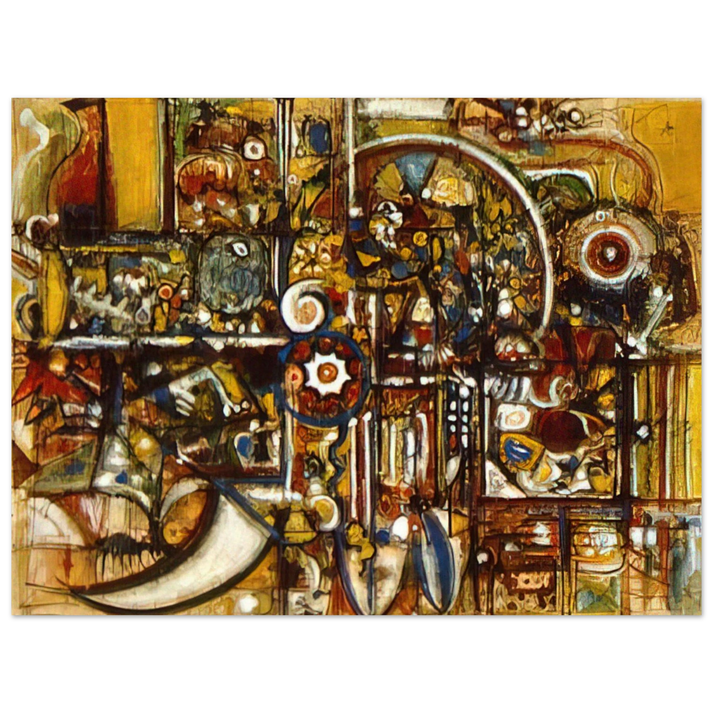 Richard Pousette-Dart - Opaque Harmony 75x100 cm / 30x40inches Fine Art Poster