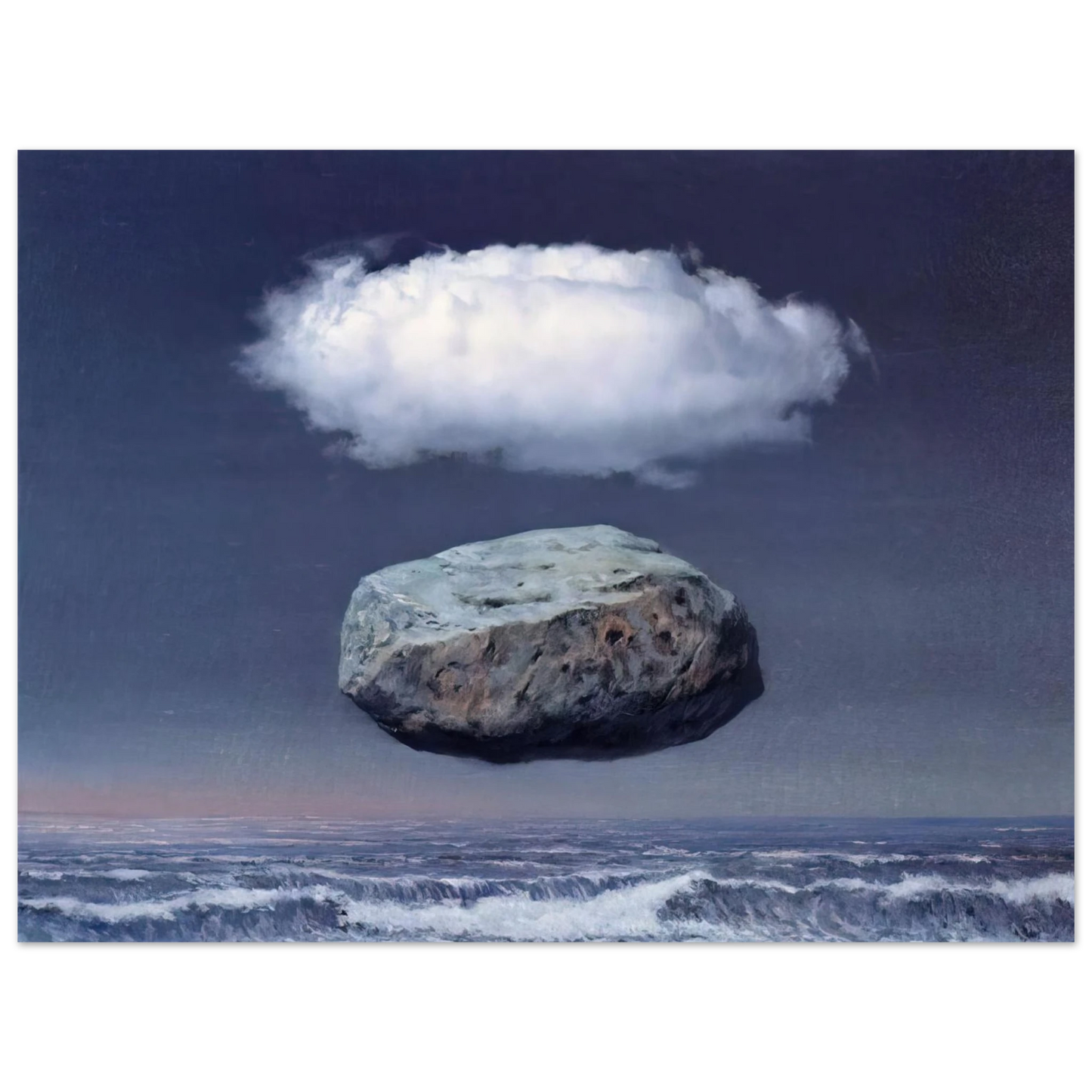 Rene Magritte - CLEAR IDEAS 1958 75x100 cm / 30x40inches Fine Art Poster