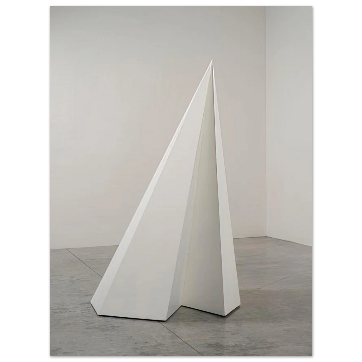 Sol LeWitt - Pyramid #10 75x100 cm / 30x40inches Fine Art Poster