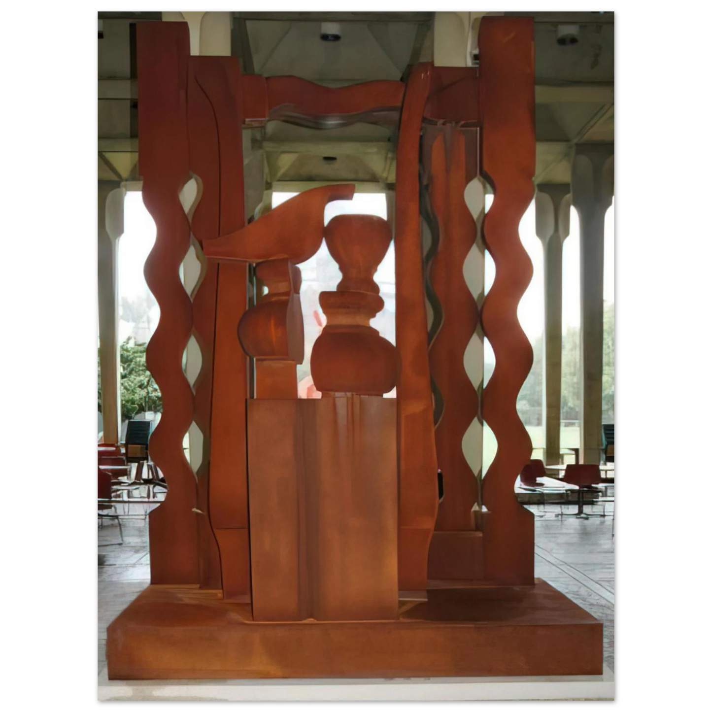 Louise Nevelson - NIGHT PRESENCE II 1976 75x100 cm / 30x40inches Fine Art Poster
