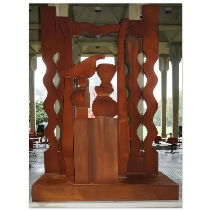 Louise Nevelson - NIGHT PRESENCE II 1976 75x100 cm / 30x40inches Fine Art Poster