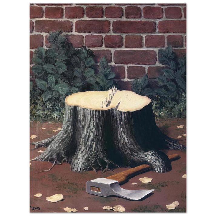 Rene Magritte - THE LABOURS OF ALEXANDER 1950 75x100 cm / 30x40inches Fine Art Poster