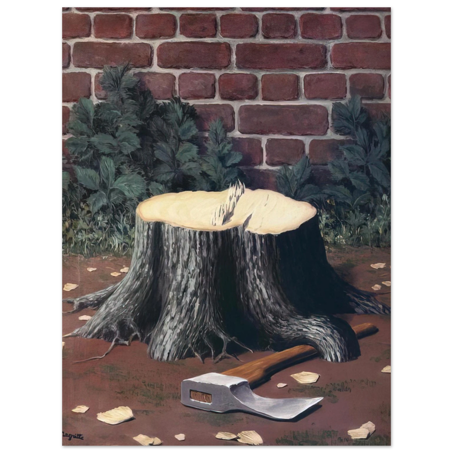Rene Magritte - THE LABOURS OF ALEXANDER 1950 75x100 cm / 30x40inches Fine Art Poster