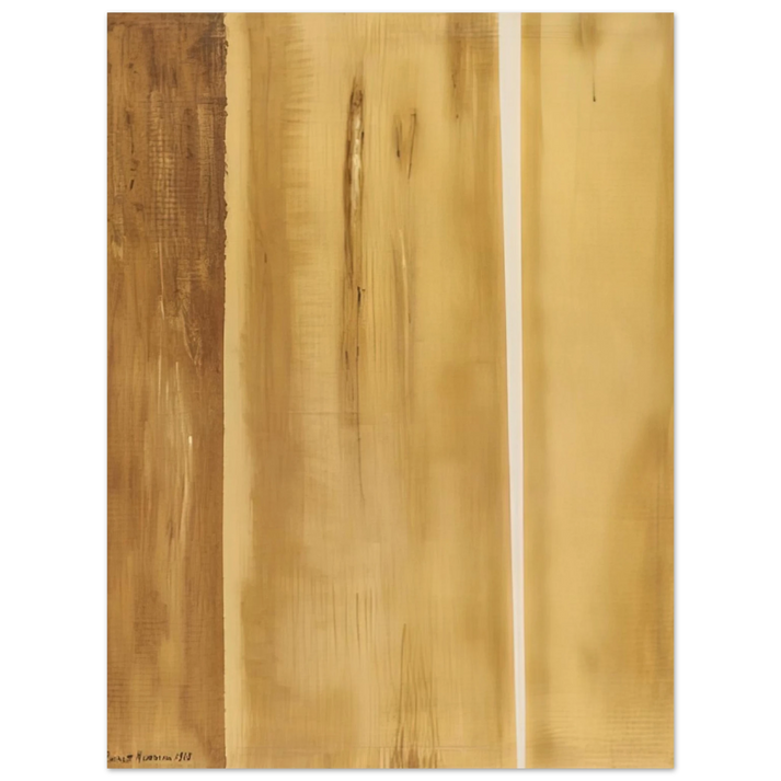Barnett Newman - Two Edges 75x100 cm / 30x40inches Fine Art Poster