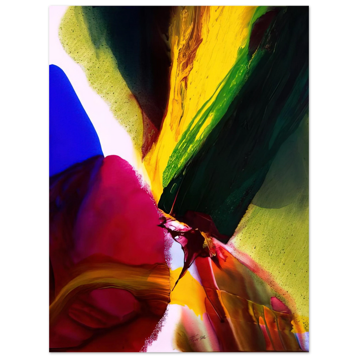 Paul Jenkins - Phenomena Phoenix Equinox 75x100 cm / 30x40inches Fine Art Poster