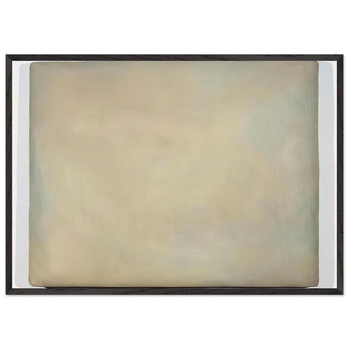 CRESCENDO 2006 - Gotthard Graubner 70x100 cm / 28x40 inches Framed Art Print – Black Wooden Frame