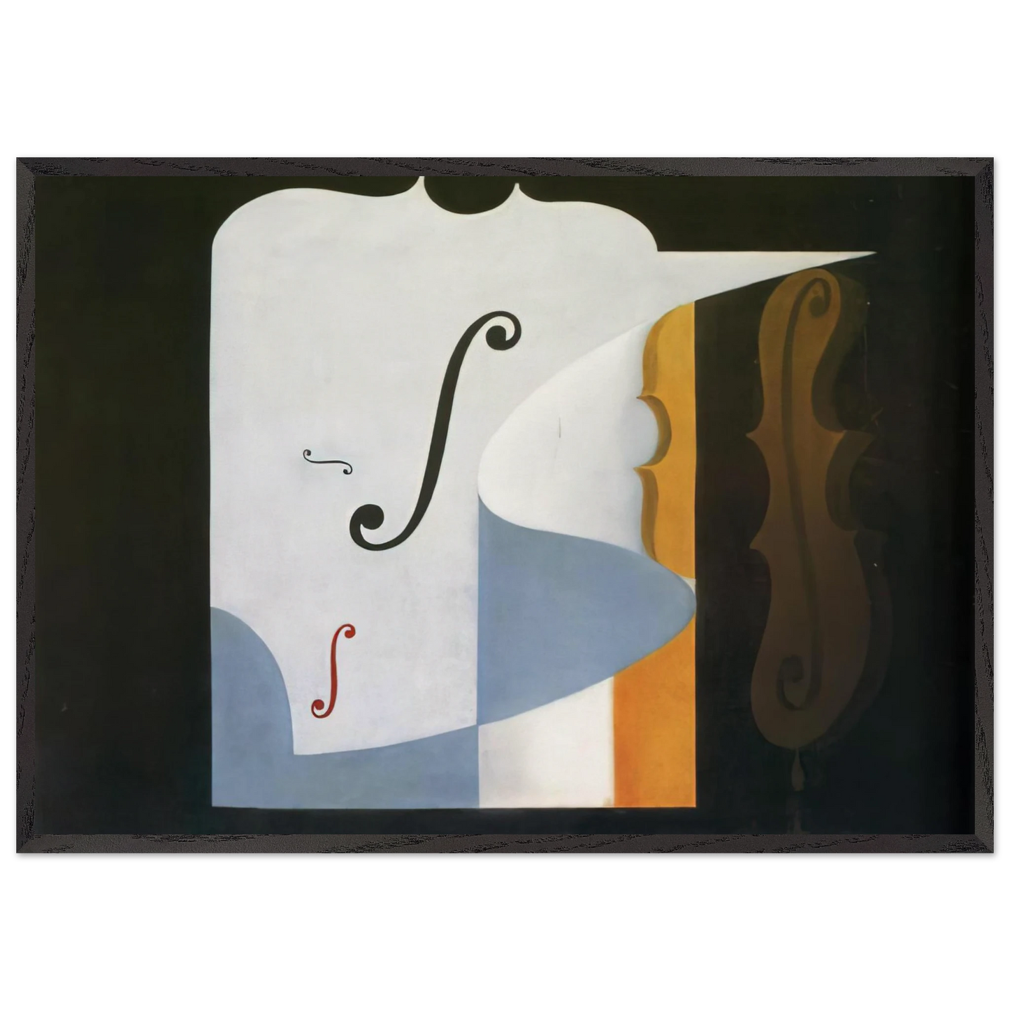 UNTITLED SERIES ON CATASTROPHES - Salvador Dali 70x100 cm / 28x40 inches Framed Art Print – Black Wooden Frame