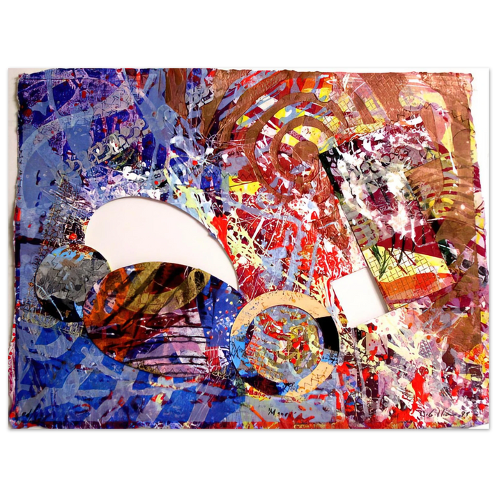 Sam Gilliam - Manet I 75x100 cm / 30x40inches Fine Art Poster