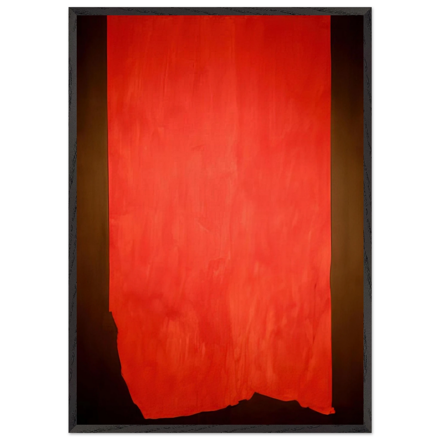Achilles - Barnett Newman 70x100 cm / 28x40 inches Framed Art Print – Black Wooden Frame