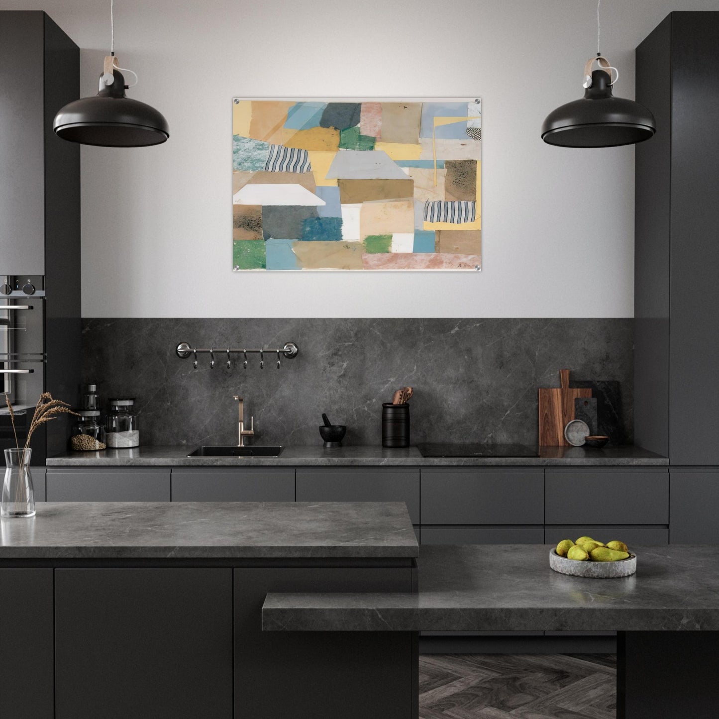 Number 653 - Abstract Expressionism - Anne Ryan Acrylic Print - 70x100 cm / 28x40″ inches