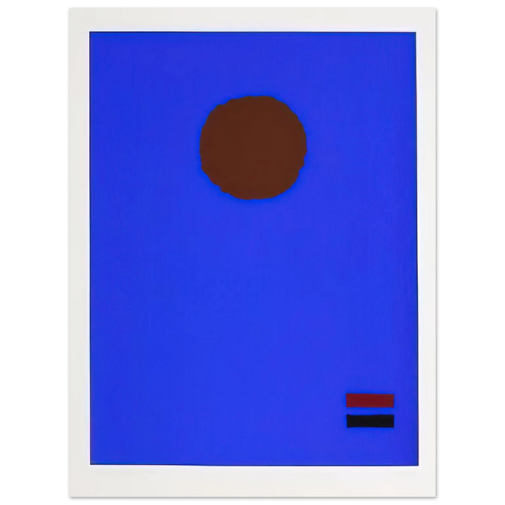 Adolph Gottlieb - Blue Night - 1970 75x100 cm / 30x40inches Fine Art Poster