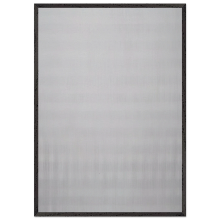 The Tree N1 - Agnes Martin 70x100 cm / 28x40 inches Framed Art Print – Black Wooden Frame