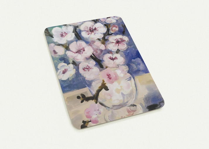 Dogwood Blossoms - Post-Impressionism By Natalia Goncharova Pack of 10 Post Cards | Natalia Goncharova Post Cards | A6 (10.5 x 14.8 cm) - 4.1 x 5.8 inches