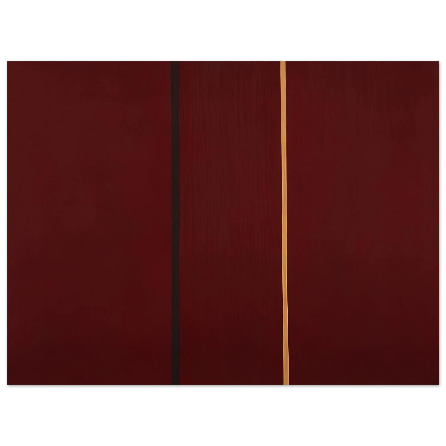 Barnett Newman - Covenant 75x100 cm / 30x40inches Fine Art Poster