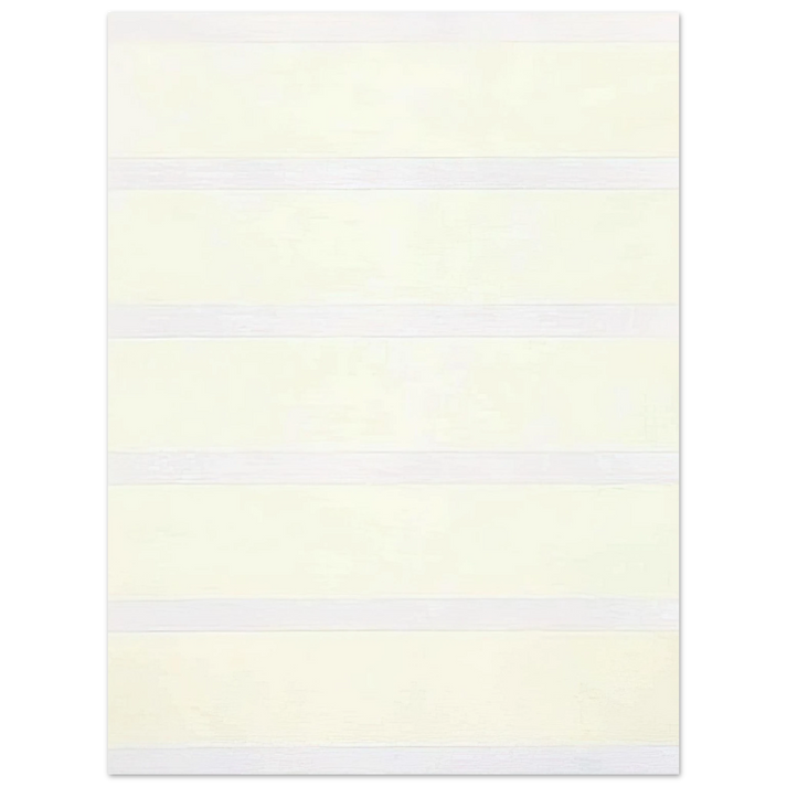 Agnes Martin - Untitled #15 Peace 75x100 cm / 30x40inches Fine Art Poster