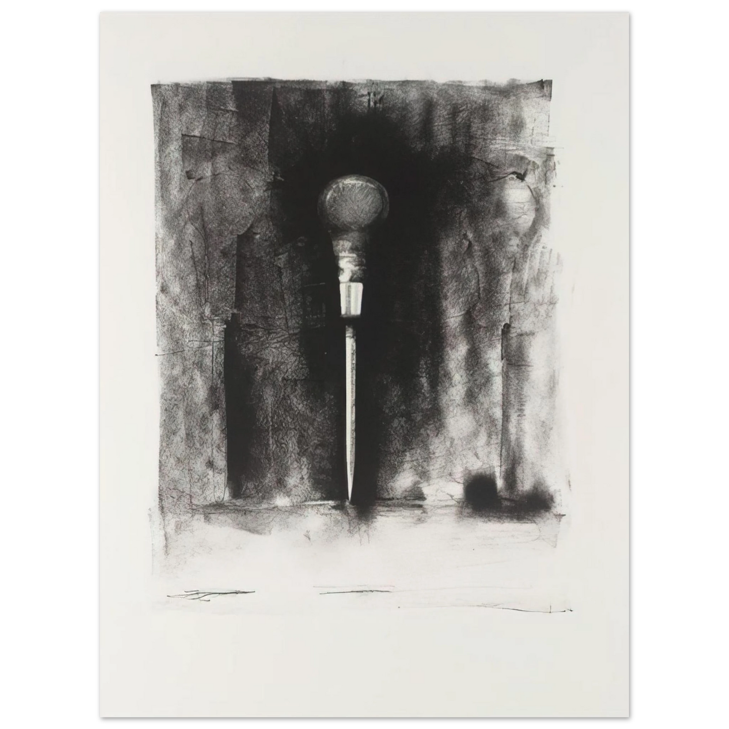 Jim Dine - UNTITLED FROM TEN WINTER TOOLS 1973 3 75x100 cm / 30x40inches Fine Art Poster