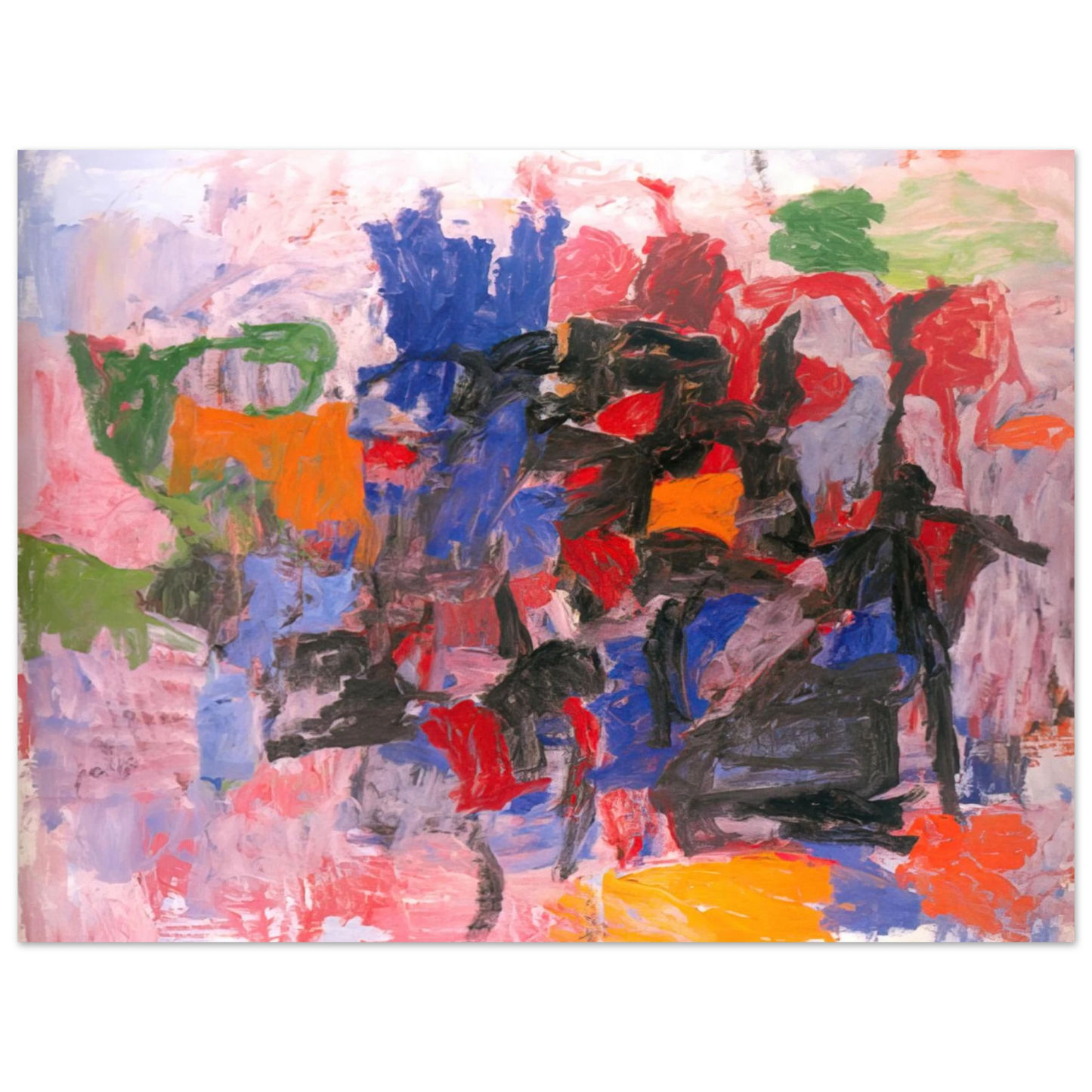 Philip Guston - TO FELLINI 1958 75x100 cm / 30x40inches Fine Art Poster
