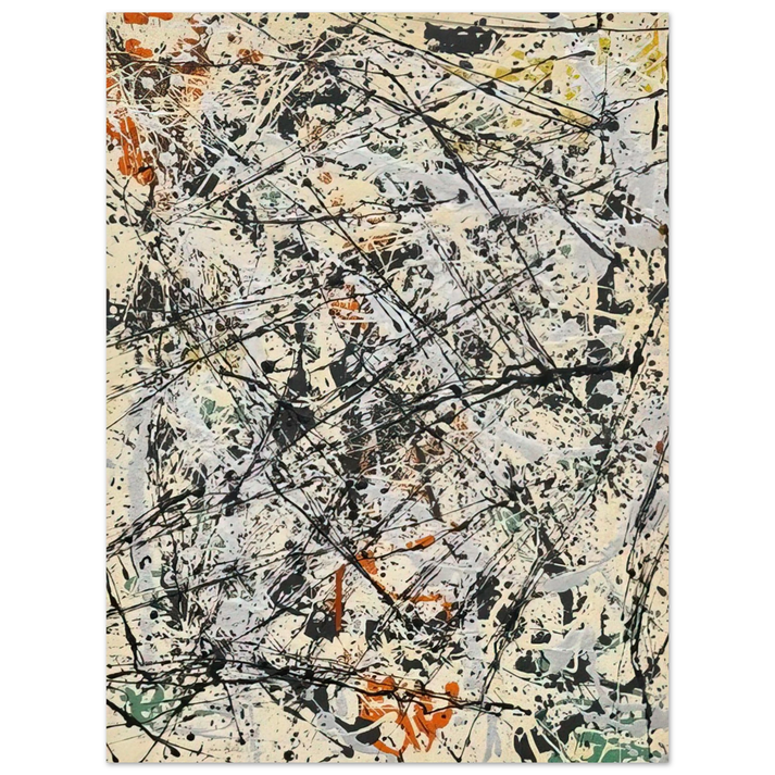 Jackson Pollock - NUMBER 32 1947 75x100 cm / 30x40inches Fine Art Poster