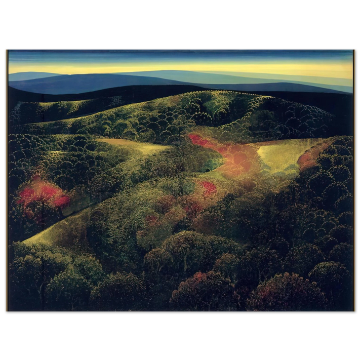 Eyvind Earle - Late October 75x100 cm / 30x40inches Fine Art Poster