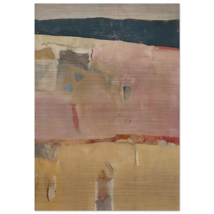 Albuquerque #11 - Richard Diebenkorn Brushed Aluminum Print - 70x100 cm / 28x40 inches | Richard Diebenkorn Aluminum Print | Richard Diebenkorn Prints