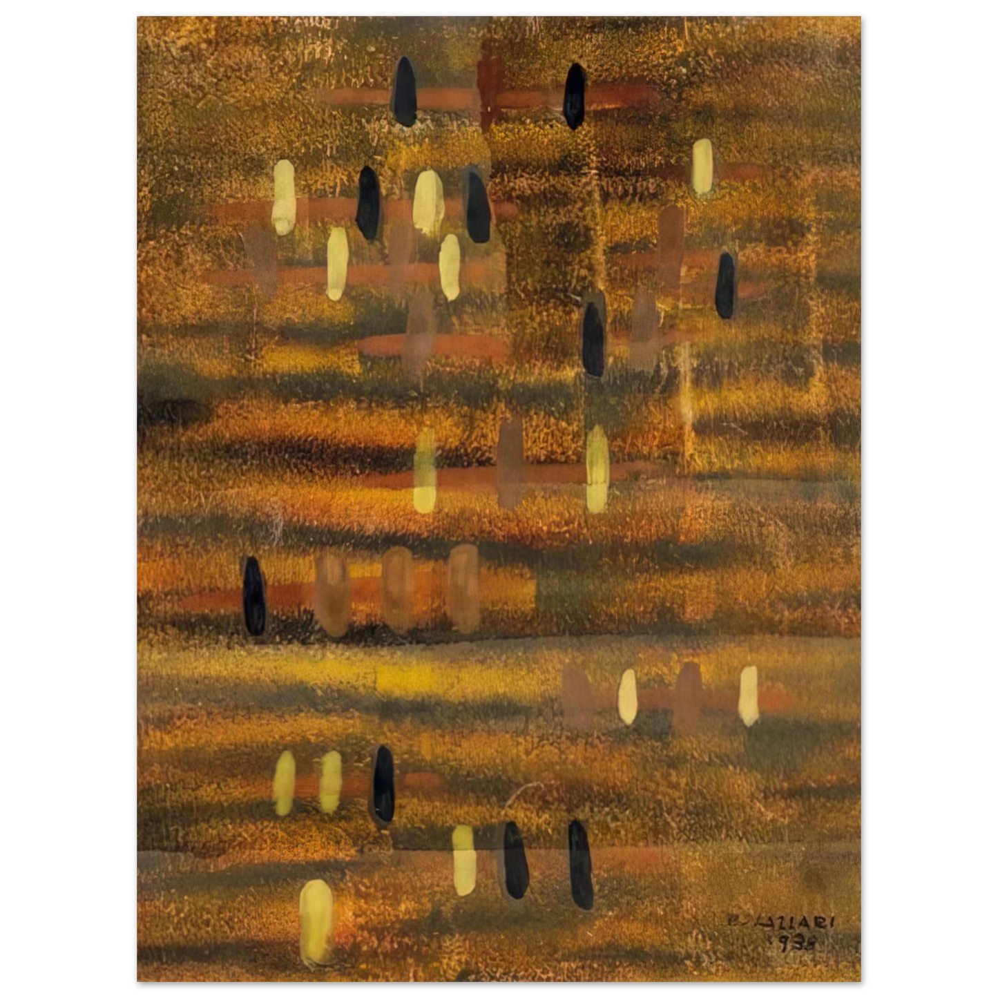 Bice Lazzari - Untitled - 1938 75x100 cm / 30x40inches Fine Art Poster