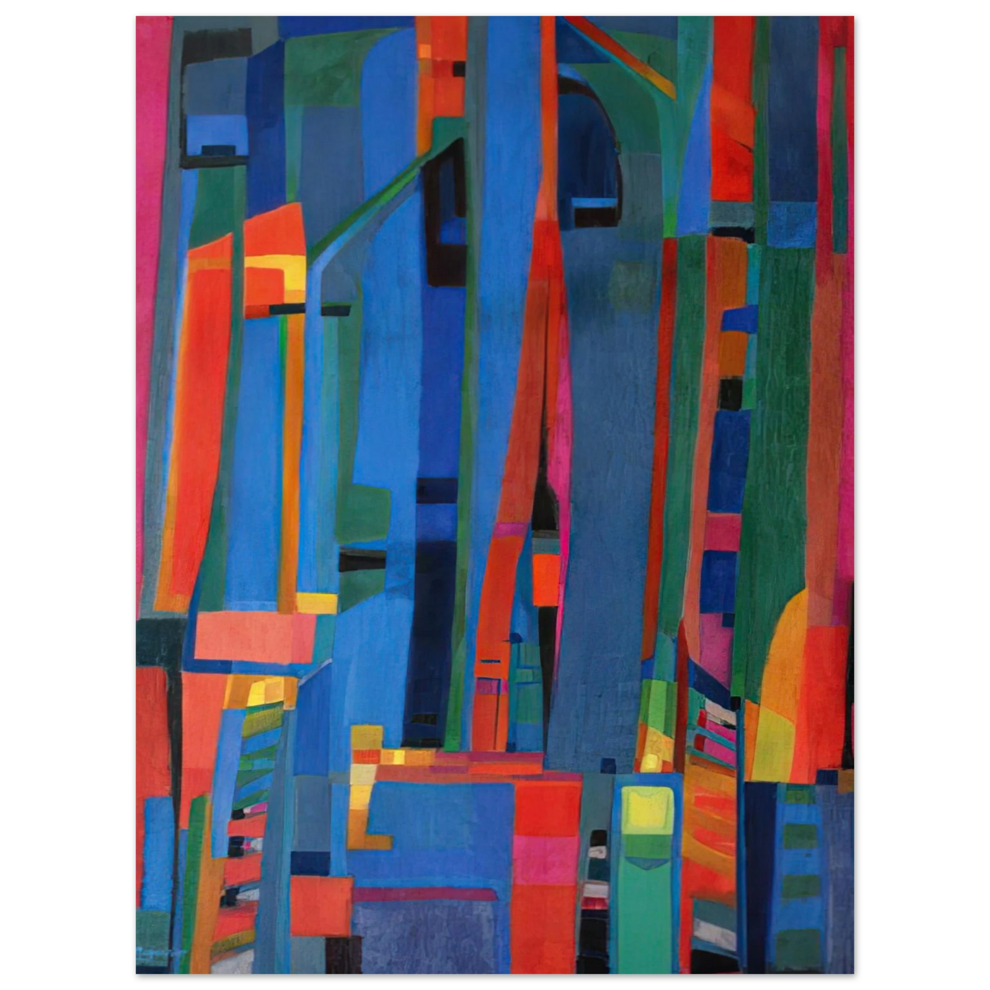 Alfred Manessier - Salve Regina - 1945 75x100 cm / 30x40inches Fine Art Poster
