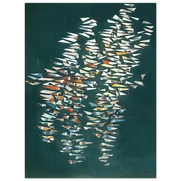 Robert Goodnough - NZT - 1999 75x100 cm / 30x40inches Fine Art Poster