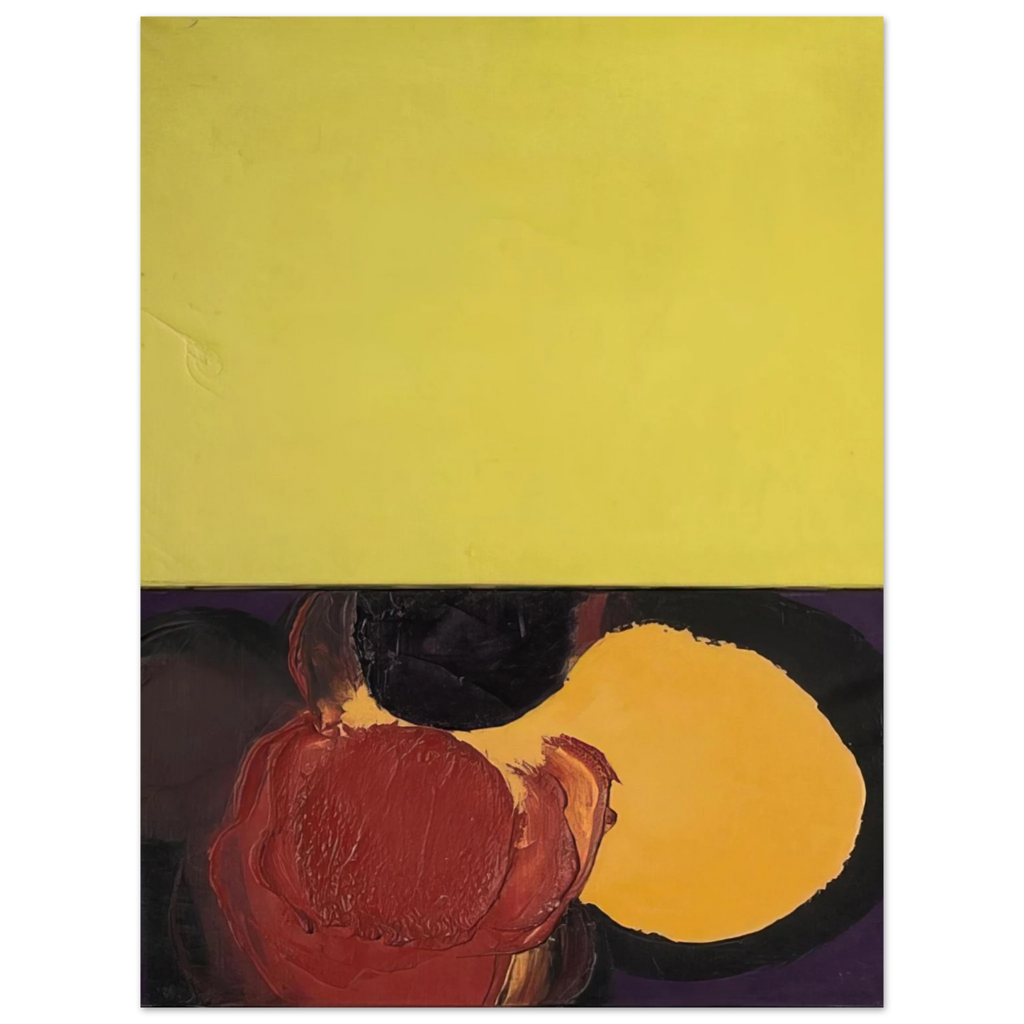Luis Feito - UNTITLED 1965 75x100 cm / 30x40inches Fine Art Poster