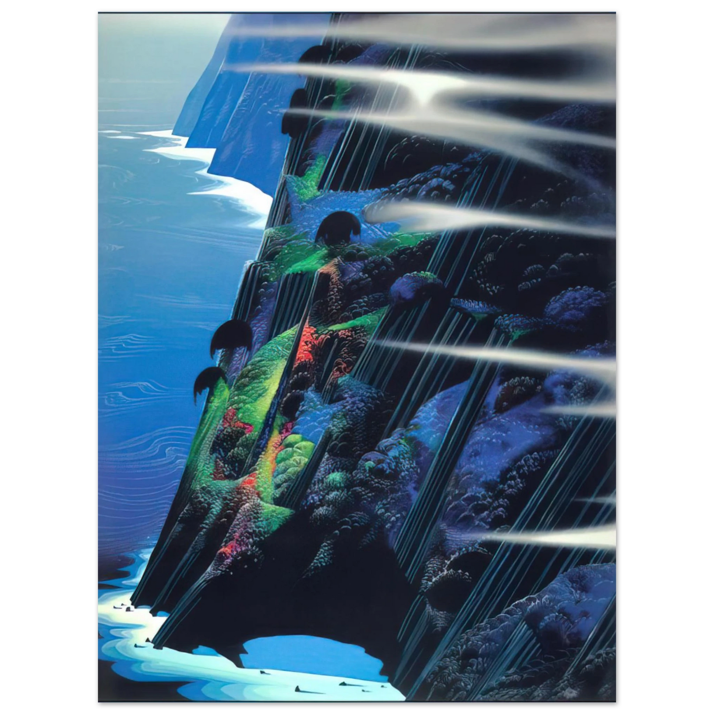 Eyvind Earle - Where Dreams are Born 75x100 cm / 30x40inches Fine Art Poster