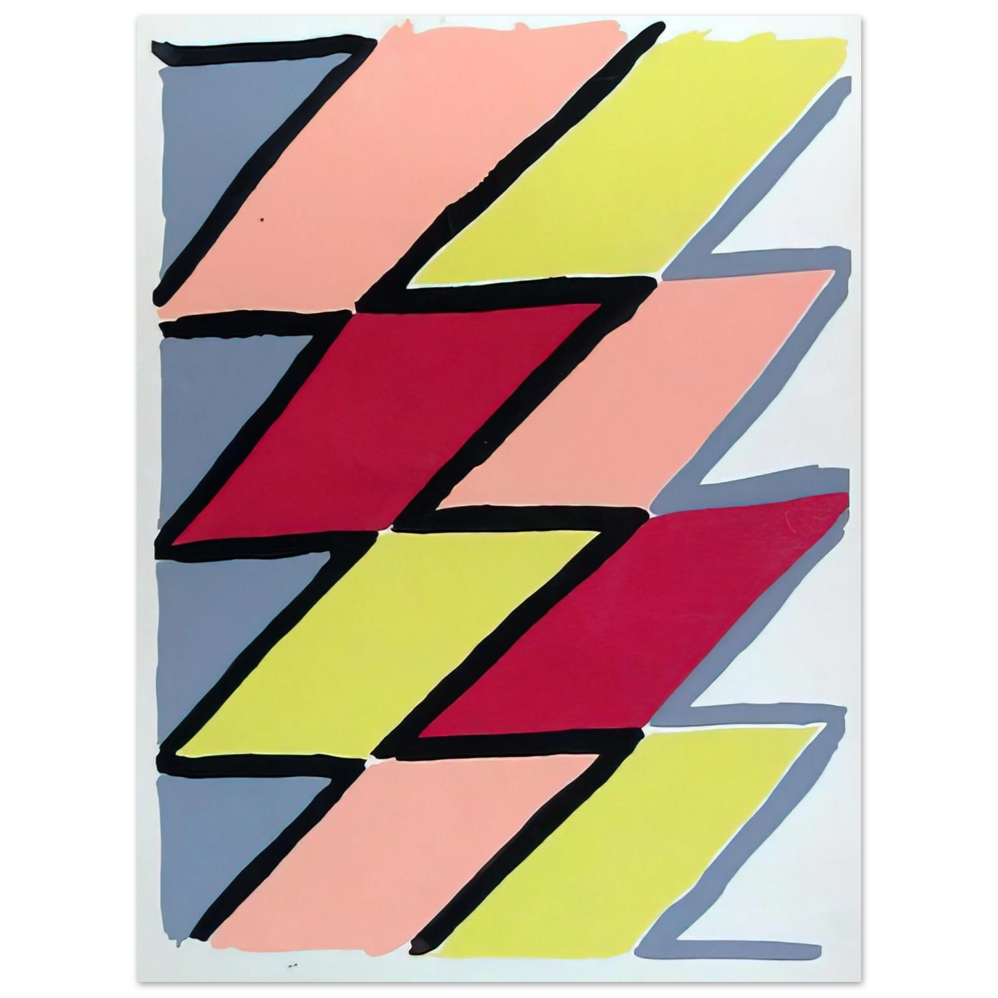 Sonia Delaunay - COMPOSITION 22 75x100 cm / 30x40inches Fine Art Poster
