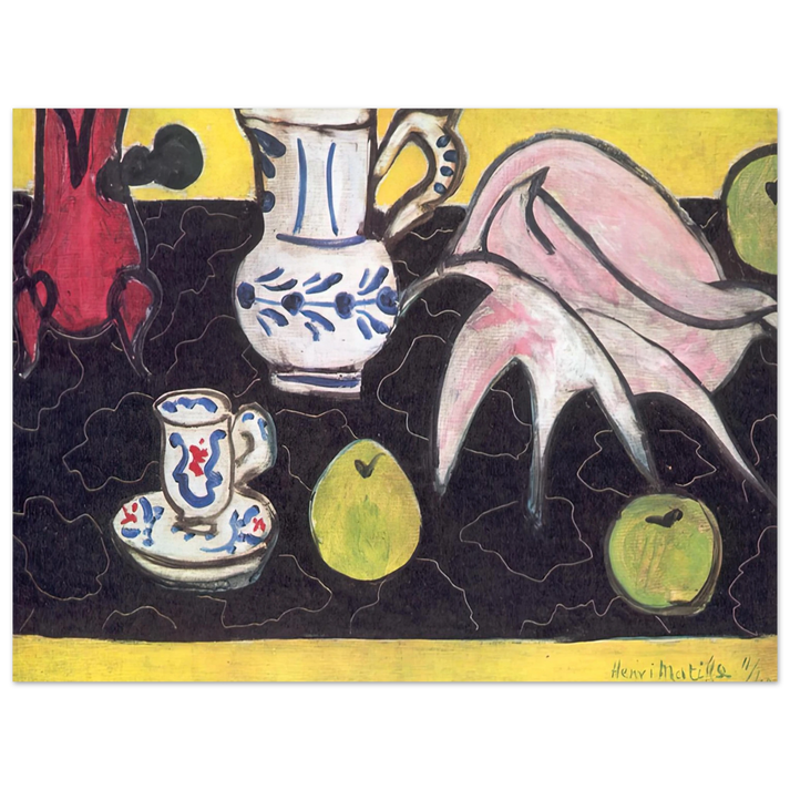 Henri Matisse - STILL LIFE WITH A SHELL 1940 75x100 cm / 30x40inches Fine Art Poster