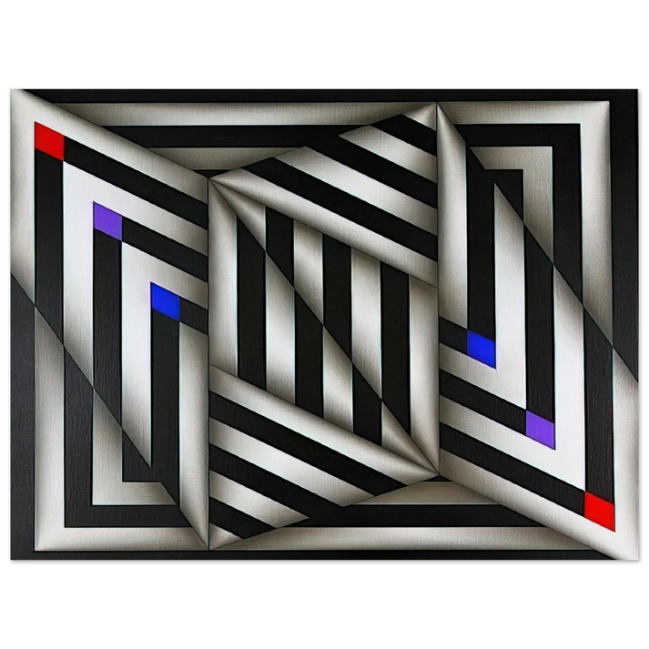 Omar Rayo - Saratoy III - 1980 75x100 cm / 30x40inches Fine Art Poster