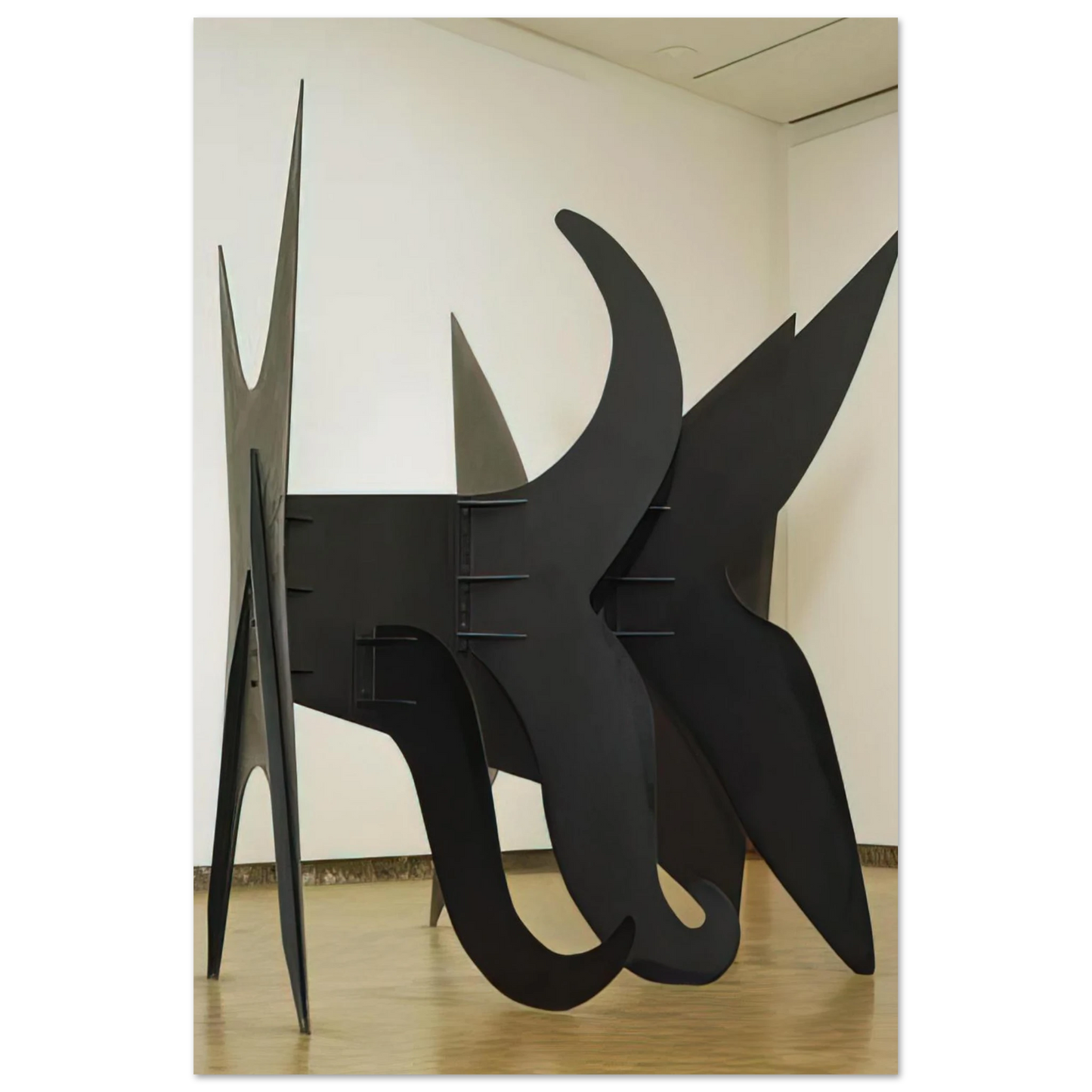 Alexander Calder - THE X AND ITS TAILS 1967 Fine Art Poster