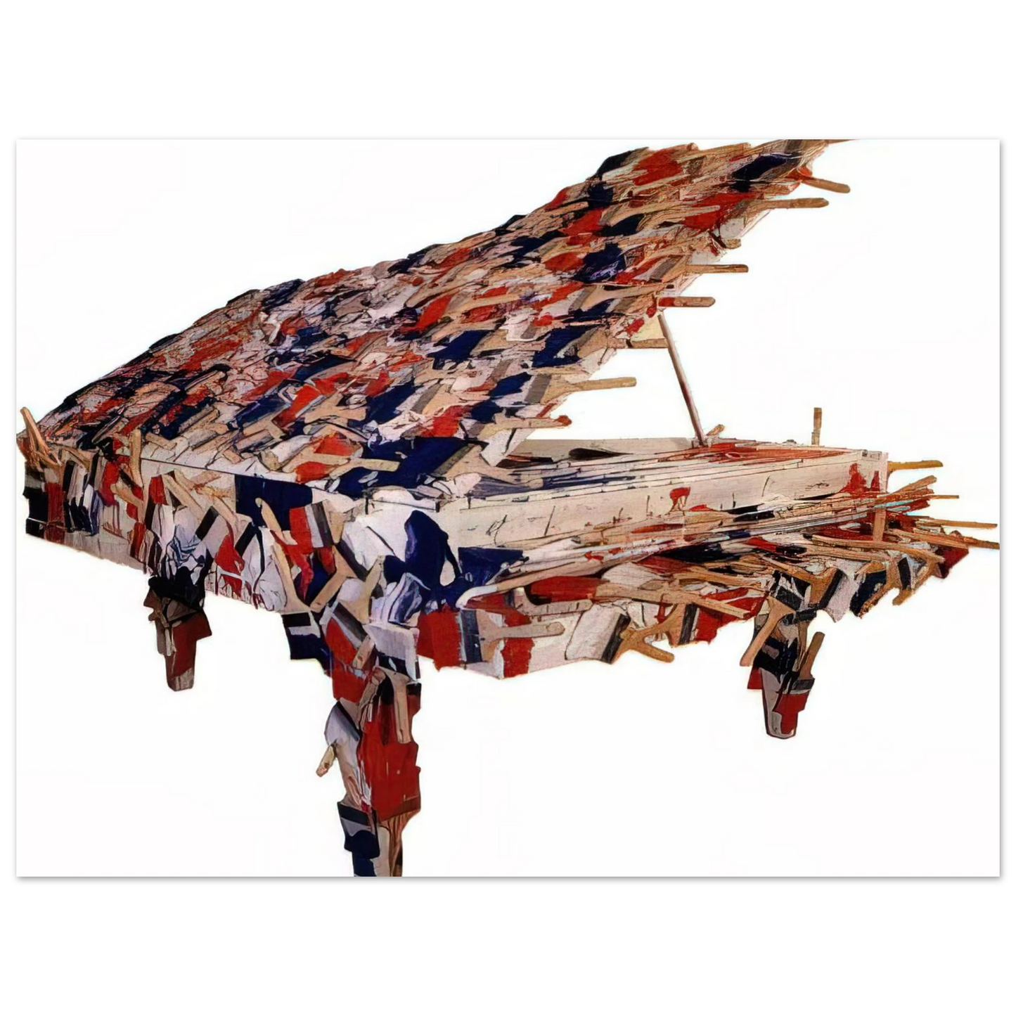 Arman - La Marseillaise - 1989 75x100 cm / 30x40inches Fine Art Poster