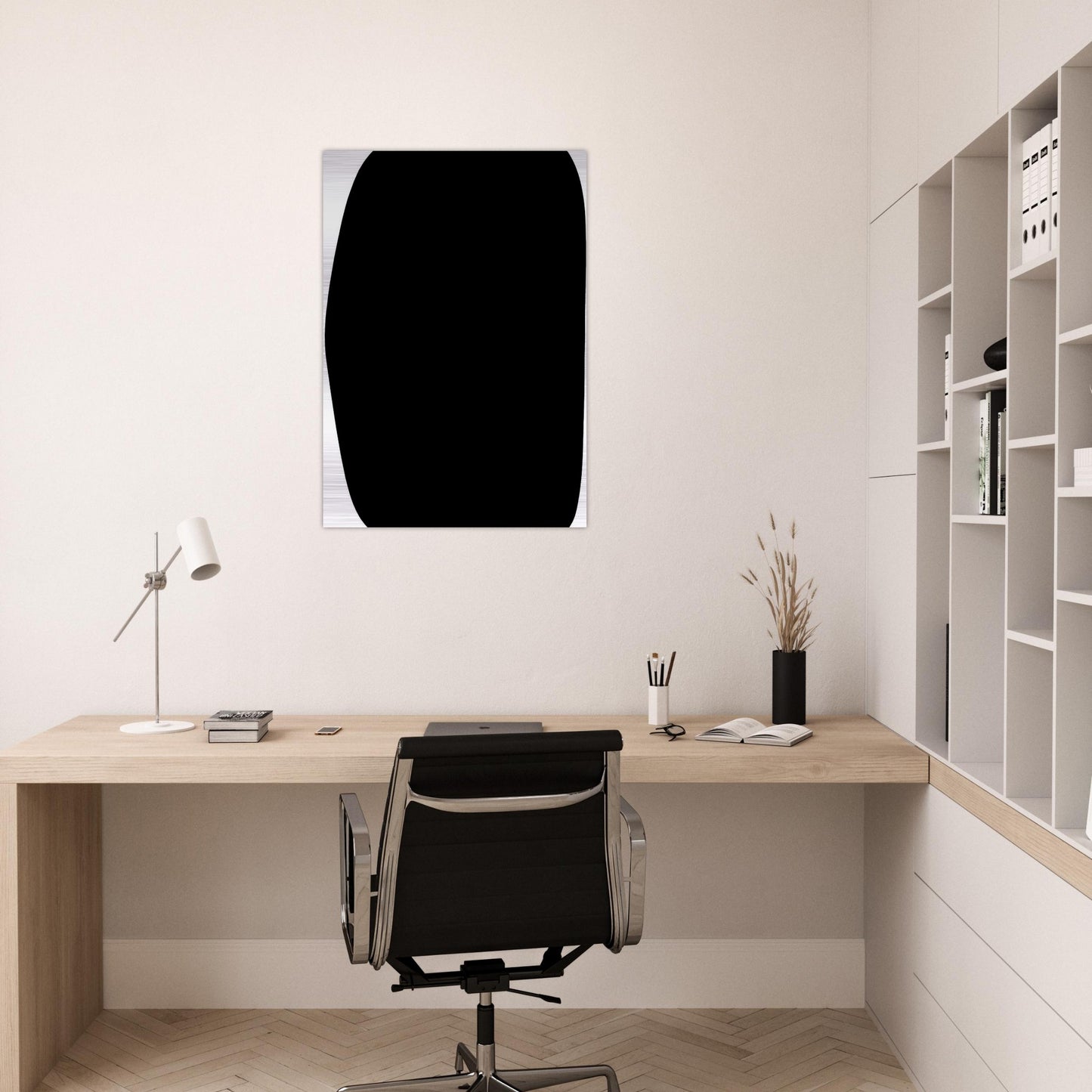 Black Ripe - Ellsworth Kelly Brushed Aluminum Print - 70x100 cm / 28x40 inches | Ellsworth Kelly Aluminum Print | Ellsworth Kelly Prints