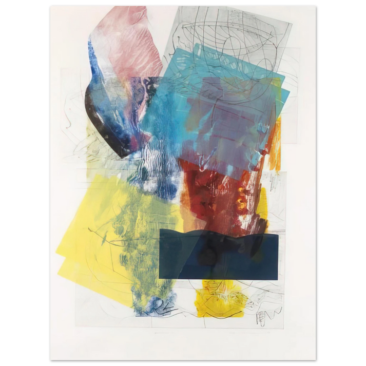 Sam Gilliam - Aviation 3 75x100 cm / 30x40inches Fine Art Poster
