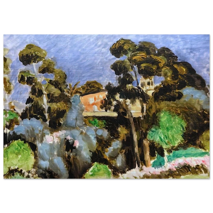 EUCALYPTUS MONT ALBAN 1918 - Henri Matisse Brushed Aluminum Print - 70x100 cm / 28x40 inches | Henri Matisse Aluminum Print | Henri Matisse Prints