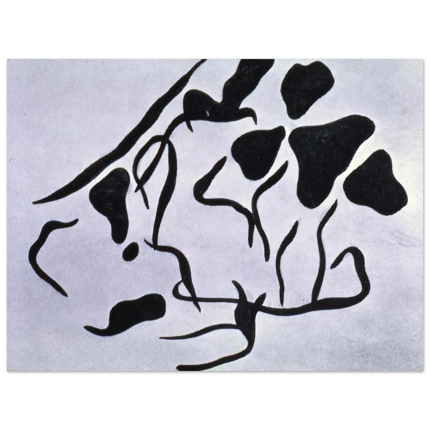 Jean Arp - Automatic Drawing 75x100 cm / 30x40inches Fine Art Poster