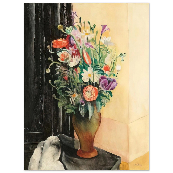 Moise Kisling - FLOWERS 1919 75x100 cm / 30x40inches Fine Art Poster