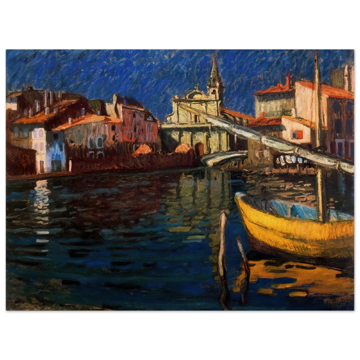 Raoul Dufy - MARTIGUES 75x100 cm / 30x40inches Fine Art Poster