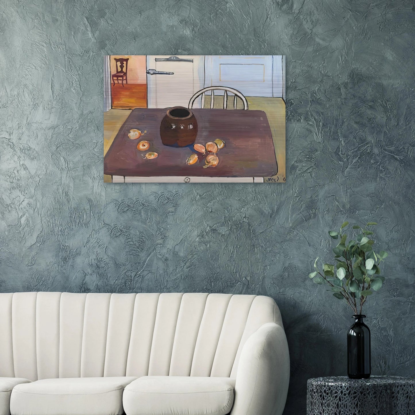 Still Life Spring Lake - Alice Neel Brushed Aluminum Print - 70x100 cm / 28x40 inches | Alice Neel Aluminum Print | Alice Neel Prints