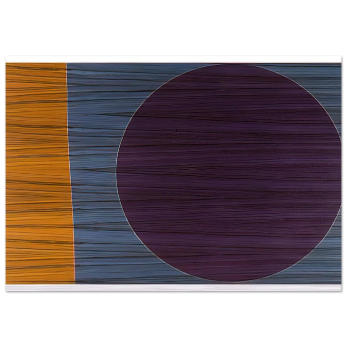 Rhinoceros 3 - Sam Gilliam Brushed Aluminum Print - 70x100 cm / 28x40 inches | Sam Gilliam Aluminum Print | Sam Gilliam Prints
