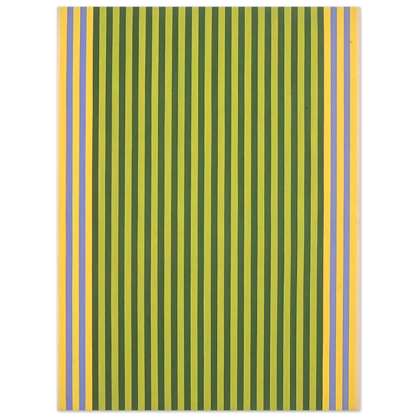 Gene Davis - LimelightSounds of Grass - 1960 75x100 cm / 30x40inches Fine Art Poster